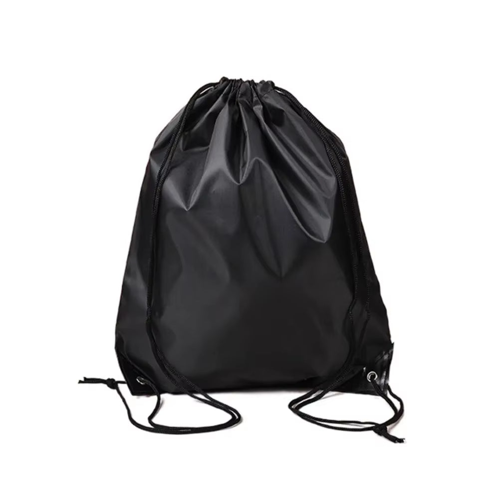 Polyester Drawstring School Book Bag Boys Girls Kids Adult Gym PE Kit Sack Dance Portable Travel Shopping Pouch Bag