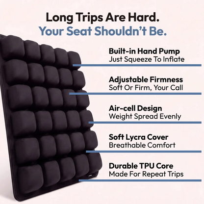 AirEase Cushion - Portable Inflatable Seat Cushion