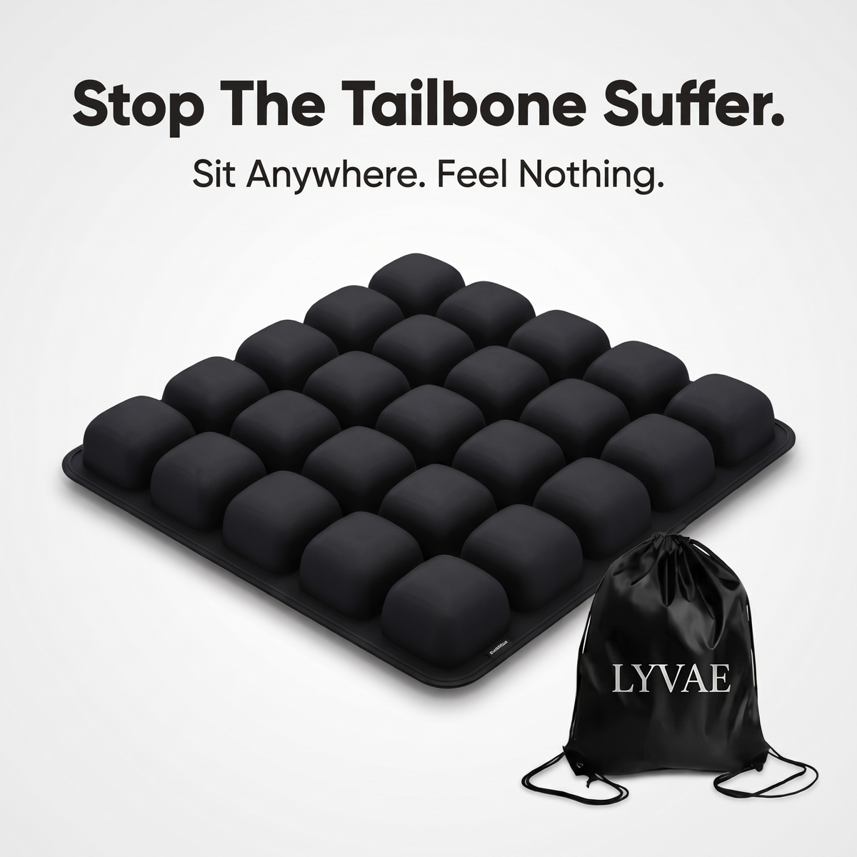 AirEase Cushion - Portable Inflatable Seat Cushion