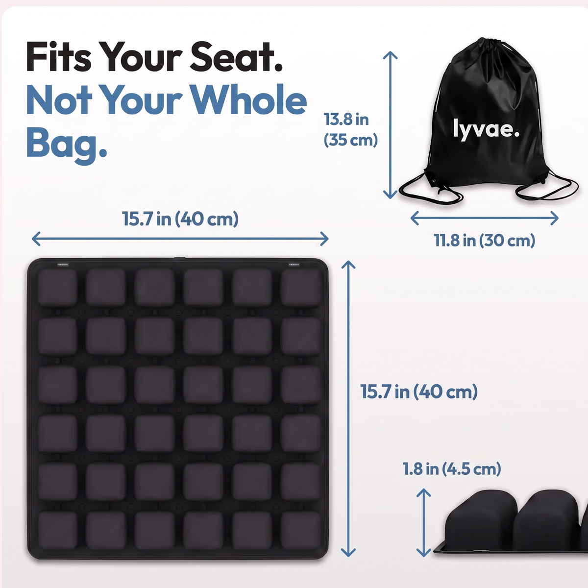 AirEase Cushion - Portable Inflatable Seat Cushion